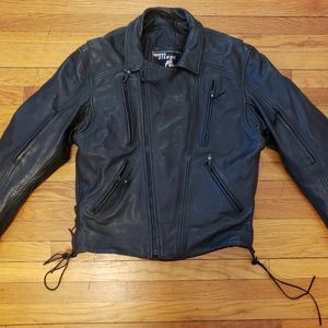 Men's Leather Motorcycle Jacket